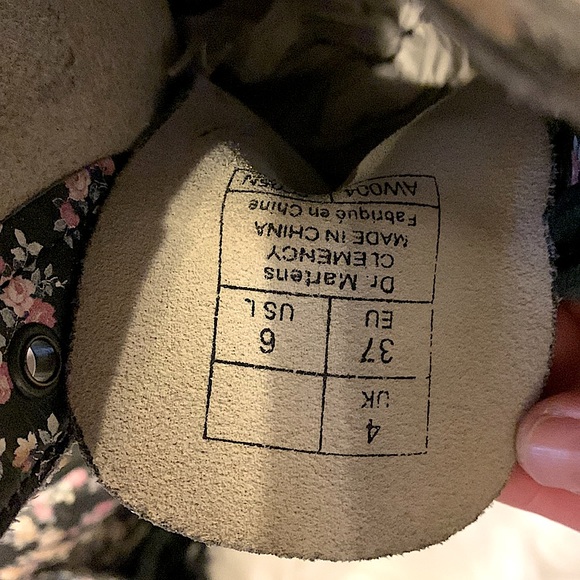 Dr Martens Clemency Combat Leather Boots Women's US 6 - Picture 4 of 8